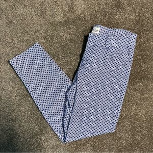 Old Navy Patterned Pixie Skinny Ankle Pants